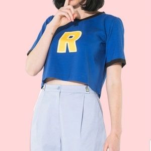 Never Worn.  Betty and Veronica Riverdale Crop Top